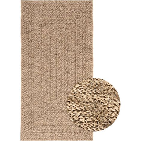 Tapis ZIZUR 80x150 cm aspect de jute intérieur et extérieur CFW12858 (1/5)