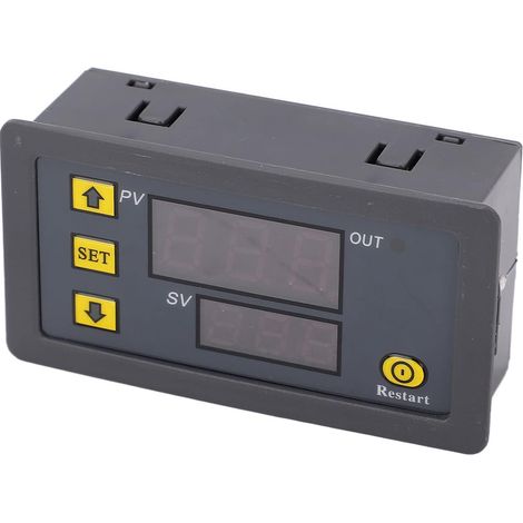 Module de relais temporisé programmable, interrupteur avec écran (1/5)