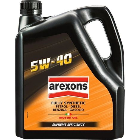 Arexons Motoröl ARX 5W40 4Lt synthetisches Schmiermittel