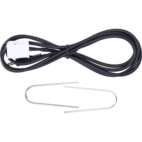 Câble adaptateur auxiliaire 3,5 mm entrée audio voiture 150 cm longueur remplacement pour Citroën C2 C3 C4 C6 (1/5)
