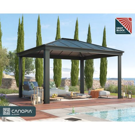 Canopia Dallas Cenador de Aluminio 3.6X4.3 m (1/5)