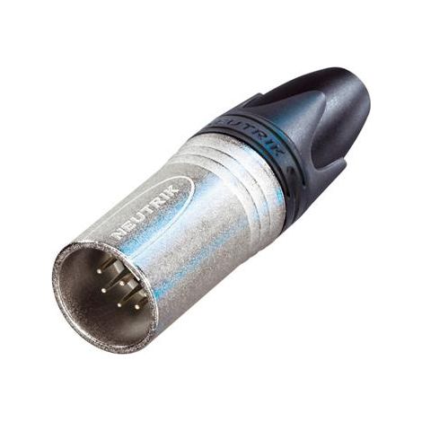 Neutrik NC7MXX Connettore XLR Spina dritta Numero Poli (num): 7 Argento 1 pz.