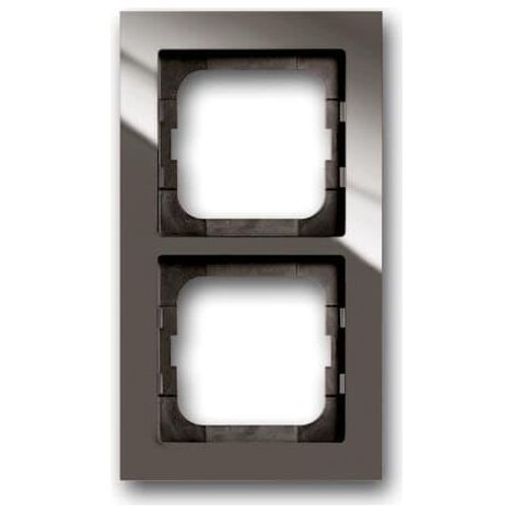 Cadre 2 Modules Busch Entrée Gris 2CKA001754A4472 ABB 587941