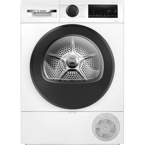 Secadora Bosch WQG243D41 9 kg blanco clase C