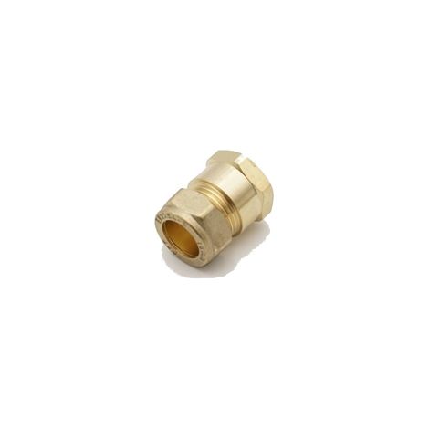 Prima Classic Brass Compression Adaptor 15mm x 1/2 Female