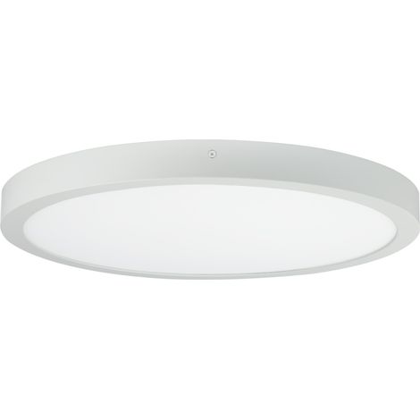Panneau rond LED 45W 50x50 Réglable en température de couleur et en intensité (avec télécommande incluse) (1/5)