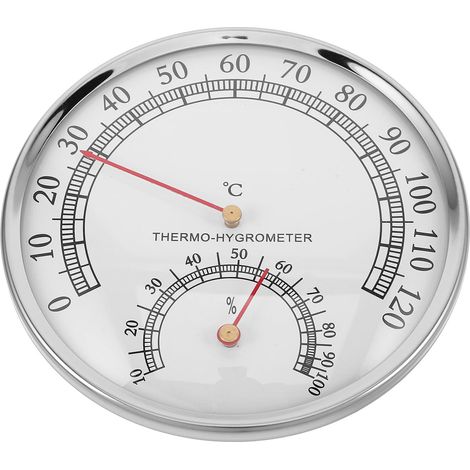 Sauna Hygrometer und Thermometer aus Abs mit Funktion zur