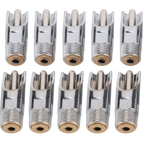 Metal Duck Mouth Drinker, 10 Pieces, Good Sealing, Easy Installation, Portable and Reliable for Use on a Livestock Farm (Greensencszxvhf9wb-11) (1/5)