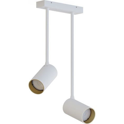 Plafonnier spot Nowodvorski Mono blanc 2xGU10 LED mobile