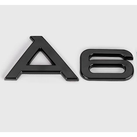 Audi A3 Heckemblem in Mattschwarz – Stilvoller schwarzer Schriftzug, passend zu einem modernen und eleganten Look. Wertt die Optik Ihres Audi auf.