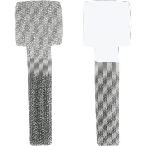 Lot de 50 Attache Cable Adhesif, Attache Cable, Attache Cable Adhesif pour Accessoires Bureau Travail, Scratch Cable (1/5)