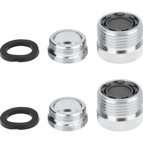 Sets Tap Adapter 24 mm to 22 mm M22 Female to 3/4" ght Compatible with Standard 3/4" Garden Hoses (1/5)