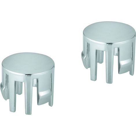 GROHE Tapa de cubierta para manijas Grohtherm 1000, cromo, 2 piezas, 4797400M
