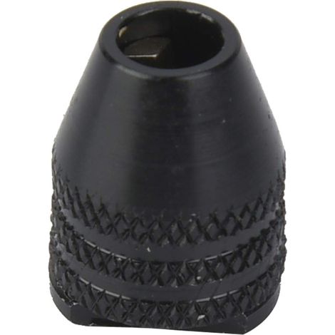 Adaptateur de Pince Mandrin 8mm, Porte-Embout Multifonction pour Perceuse sans Fil, Plage de Serrage 0,5-3,2mm, Accessoire Outil Électrique Compatible Meuleuse et Visseuse (1/5)