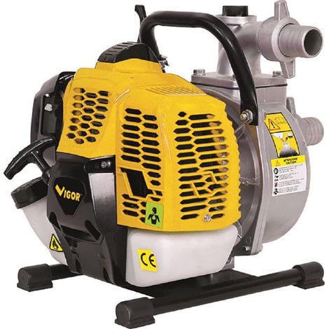 Vigor, Motopompa autoadescante, Prevalenza Max 35 m, Portata Max 250 l-min