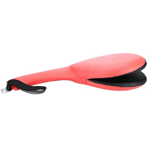 Cible d'entraînement de boxe, taekwondo, karaté, coups de pied et de poing, coussinet en mousse PU souple pour enfants (rouge) (1/5)