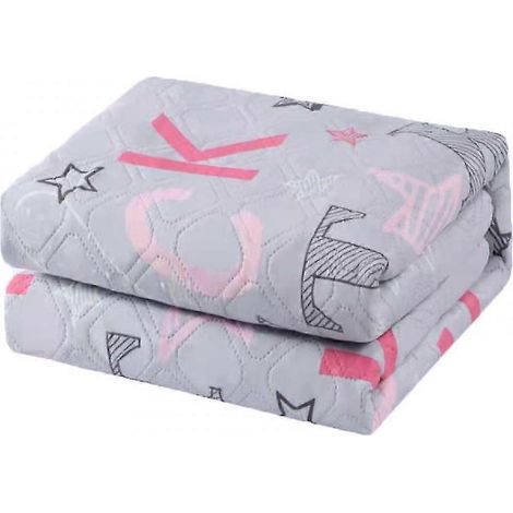 Couvertures chauffantes Shxx Comfort Contrôle individuel avec arrêt automatique Couverture chauffante pour le lit Peluche en microfibre, lavable en machine A928-46 (1/5)