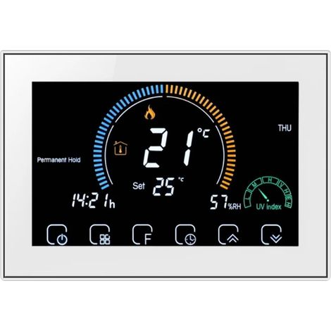 Termostato WiFi Beca BAC-8000ALW Fan Coil  Bianco (1/2)