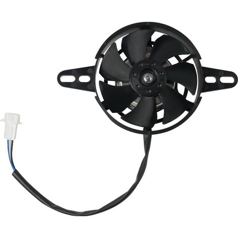 Ventilador de refrigeración, flujo de aire eficiente, funcionamiento silencioso, ventilador de refrigeración del radiador (1/2)