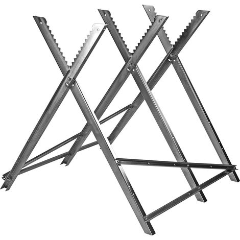 Metallsägebock Sägebock Holzsägebock klappbar zum Sägen von Brennholz (1/4)