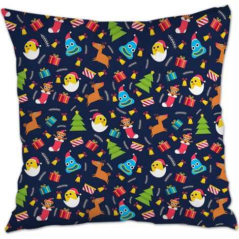 Housse de coussin 45x45 cm carrée durable pour Noël, la Saint-Valentin, anniversaire (1/5)