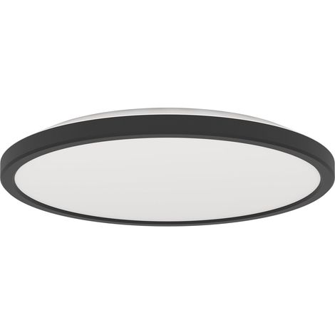 Plafonnier LED en saillie Rovito, lampe de plafond ronde, éclairage (1/5)