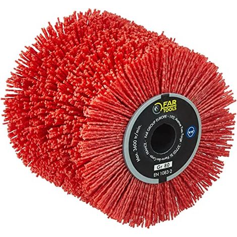 Spazzola in nylon A80 FAR TOOLS Ø 120 mm L 100 mm - 110886
