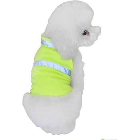 1 gilet de sécurité réfléchissant pour animaux de compagnie