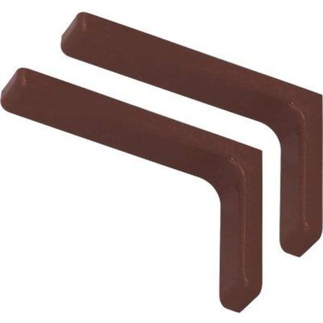 REGGIMENSOLA RICOPERTA LEONARDO BOLIS - ACCIAIO/PLASTICA CILIEGIO MM 240X144 CF=PZ 2 - 5 confezione