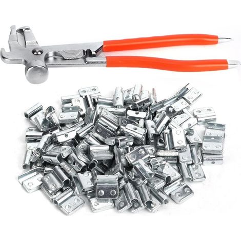 Clip-on Wheel Weights, 100 Pieces 10g/0.35oz Aluminum Alloy Clip-on Wheel Weight Balance Hook Automotive Tire Repair Style P (1/5)