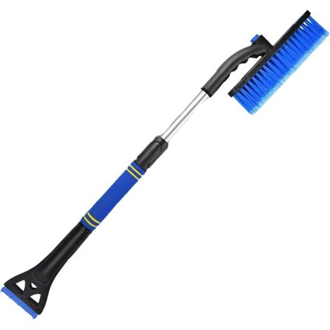 Brosse à Neige - Tête Rotative Démontable Antidérapante - Grattoir À Neige (1/5)