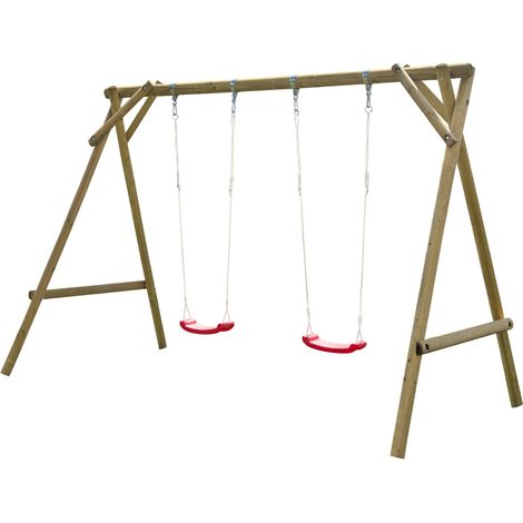 Altalena in legno impregnato Minny 194x310xh230 cm