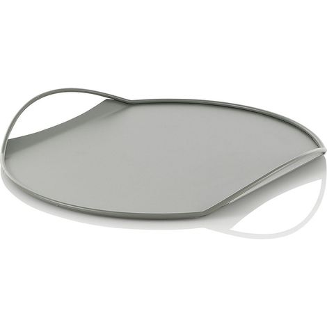 Vassoio in metallo portavivande dal design moderno Tab - Verde