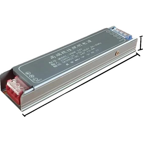 Fuente de alimentación conmutada, funcionamiento silencioso, amplio rango de temperatura, 300 W, 24 V (1/2)