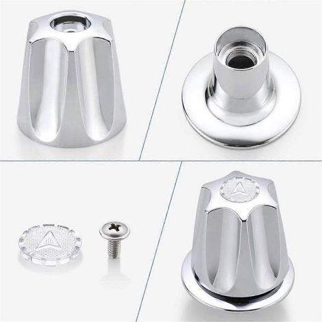 Ensemble de 3 boutons douche remplacement pour robinet baignoire Price Pfister Voir photo (1/5)