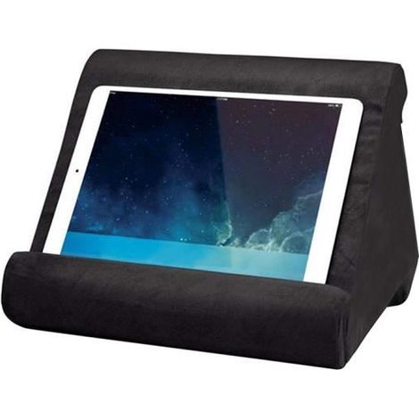 Coussin de Support Réglable pour Tablette et Smartphones - Noir (1/3)