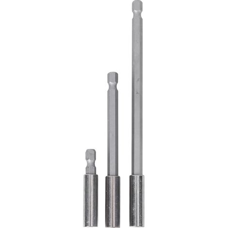 Lot de 3 porte-embouts magnétiques 1/4 - 60 mm, 100 mm, 150 mm (1/5)
