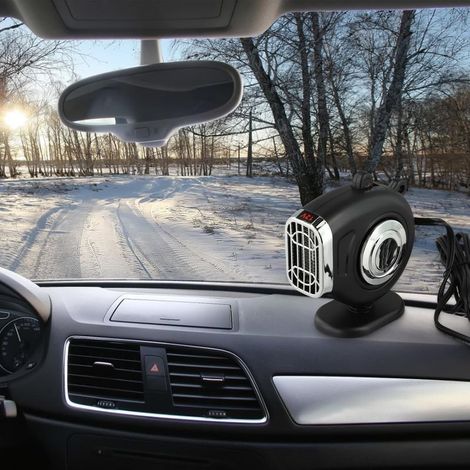 Ventilateur portable de chauffage voiture 12 V 150 W, dégivreur