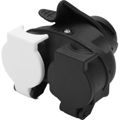 Adaptateur 7 à 13 broches type N/S, prise étanche convertisseur pour remorque camion 12V européen, fiche mâle femelle (1/5)