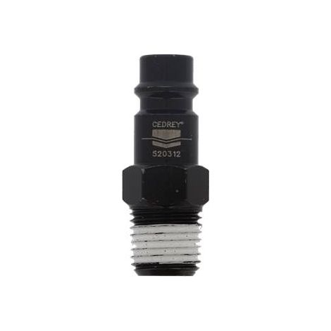 EMBOUT RAPIDE MALE 1/2'' TYPE EURO CEDREY