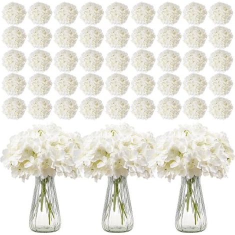 Hortensia Artificielle Lot de 305 Fleurs Artificielles 250 mm (1/5)