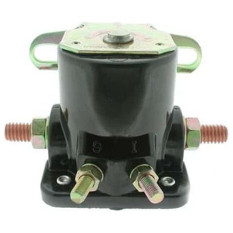 The universal four-terminal side-mount electromagnetic relay has a terminal diameter of 7.95 mm.