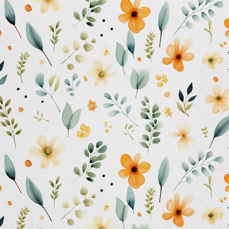 Tela decorativa para exteriores Oxford - Estampado floral - DX2105 (1/5)