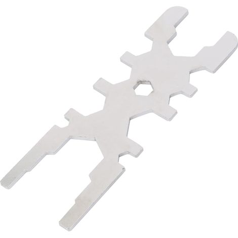 Schraubenschlüssel-Reparaturwerkzeug, Zündkerzen-Steckdosen-Deckelöffner, Waschbecken-Schraubenschlüssel, verstellbarer Schraubenschlüssel, Rohrschlüssel, Kettenschlüssel, Ratschenschlüssel, Windeisen (1/4)