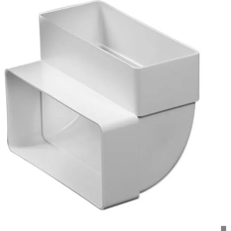 connecteur ventilation Awenta kp75-25 ABS 40°C 75x150mm (1/3)