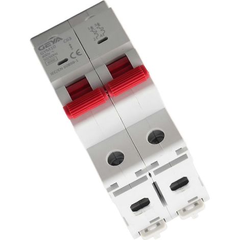 6KA 2P Miniatur-Leistungsschalter PP Haushaltsleistungsschalter für Industrie, Gewerbe und Wohngebäude
