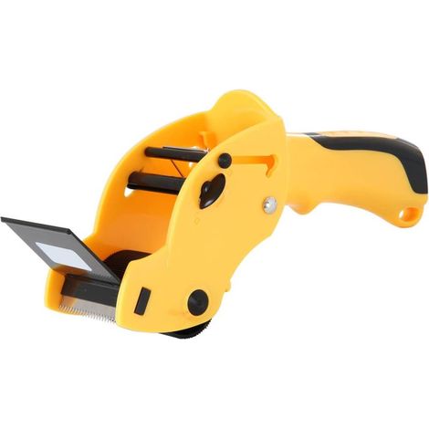 Dévidoir de Ruban Adhésif à Coupe Rapide, Coupé-Ruban Portable AVEC Structure à 3 Points, Durable, Facile à Nettoyer, Résiste, Adapté Aux écoles, Bureau, Salles d'étude (1/5)
