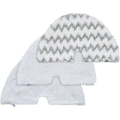 BUNTHAUS Lntyq Pièces détachées 3 pièces Remplacement vadrouille à Vapeur Tissu Superfine Fiber vadrouille tête Couverture for Shark S3455K S2902 S3501 S3550 S3601 S3801/CO S3901 S4601 Facile à Utilis