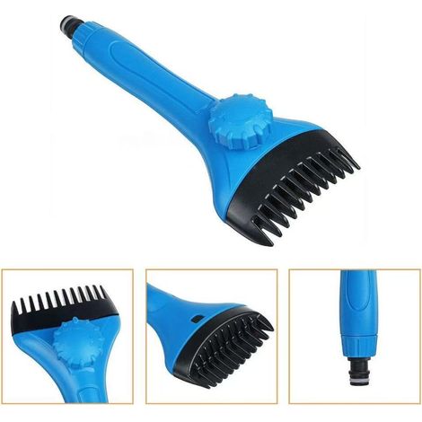 Brosse Nettoyage Filtre Piscine Spa Manuel pour Bain à Remous Élimine Débris Saleté Outil Sans Adaptateur Compatible Durable (1/5)