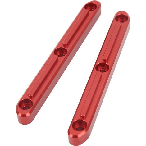 barres de toit RC en alliage d'aluminium, précises, robustes et durables, pour ARRMA 1/5 Outcast Kraton 8s, rouge. (1/5)